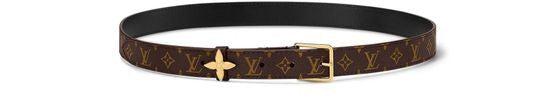LOUIS VUITTON LV Flowergram 25mm Belt - Image 1