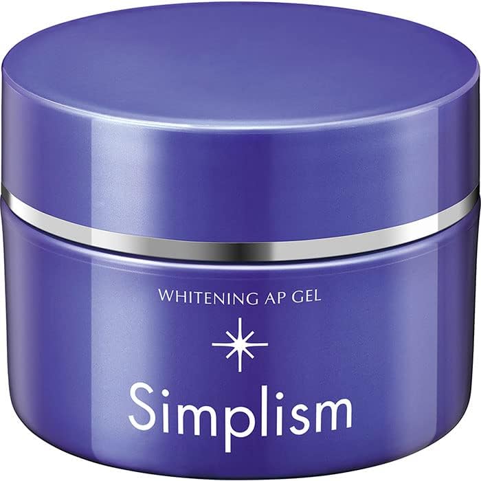 Simplism Z18P003 Medicated Whitening AP Gel TC Quasi-drug Whitening Moisturizing Gel Cream All-in-One Gel, Placenta, 3.5 oz (100 g), Made in Japan Official