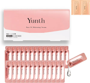 Yunth(ユンス) Raw VC Infusion Serum, 28-Day Supply [Includes 2 Retinol Sample Packs] (Serum/Cosmetics/Skin Care/Pores/Beauty/Face Care/Retinol)