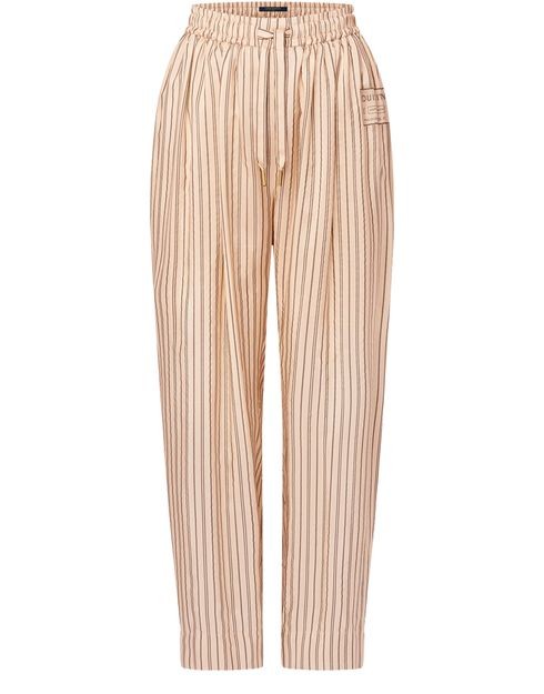 LOUIS VUITTON Neverfull Stripes Pajama Pants - Image 1