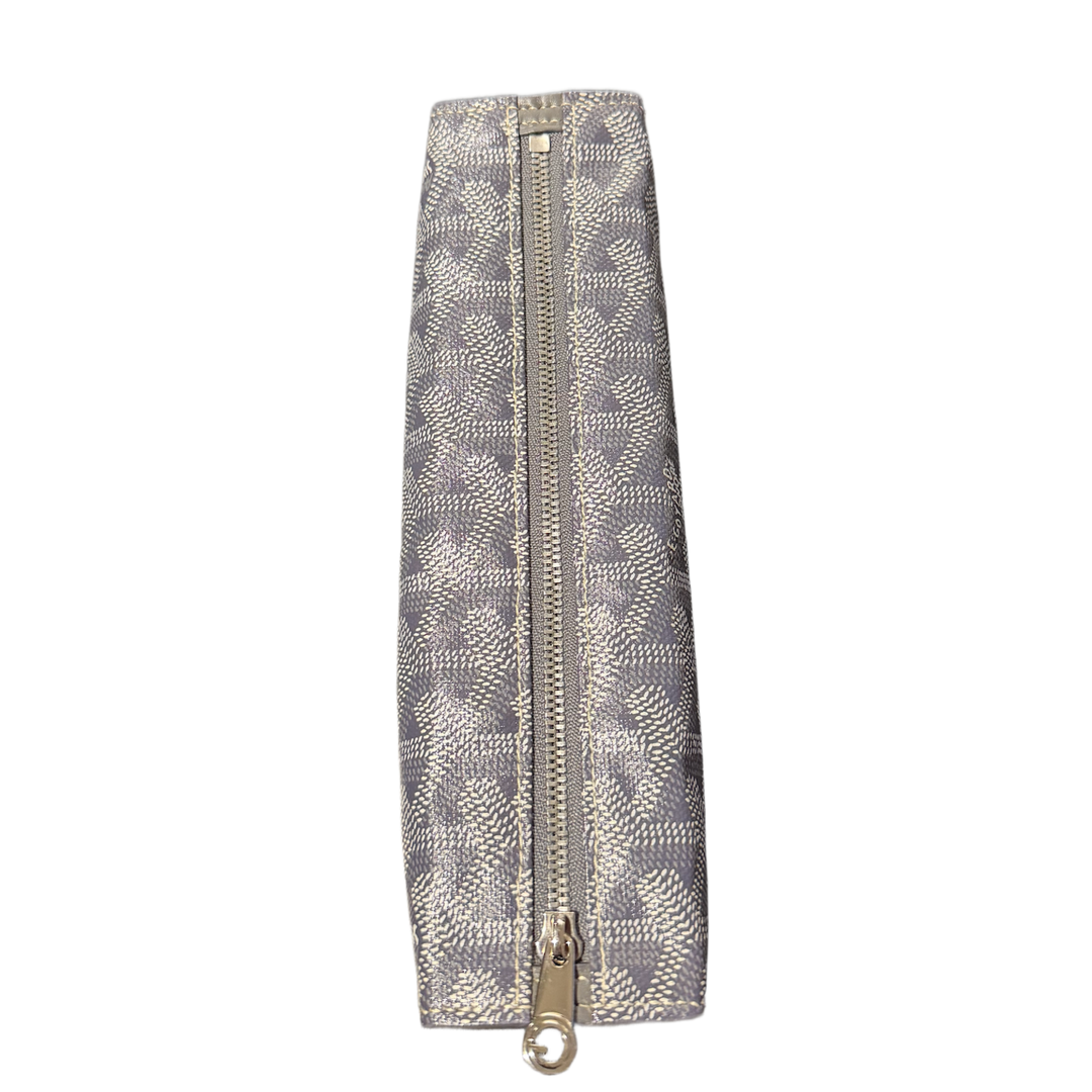 GOYARD 'GREY' TROUSSE PENCIL POUCH