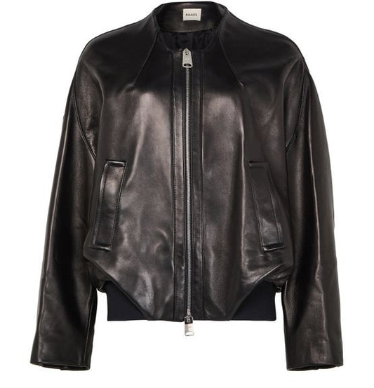 KHAITE Hewit leather jacket - Image 1