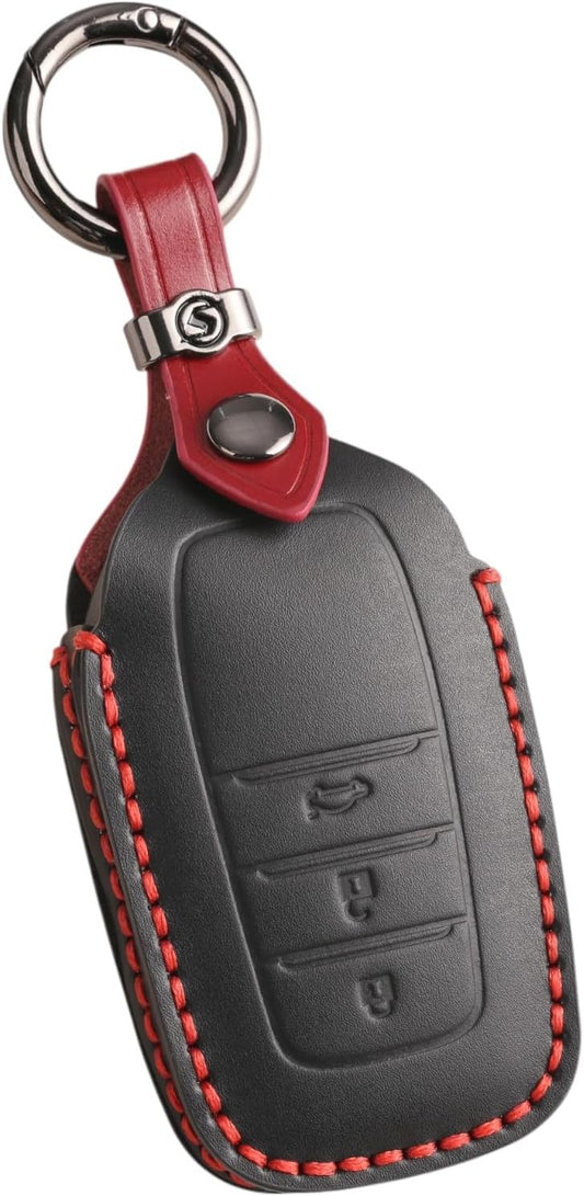 [smasol] Key Cover, Genuine Leather, Smart Key Case, Custom Parts