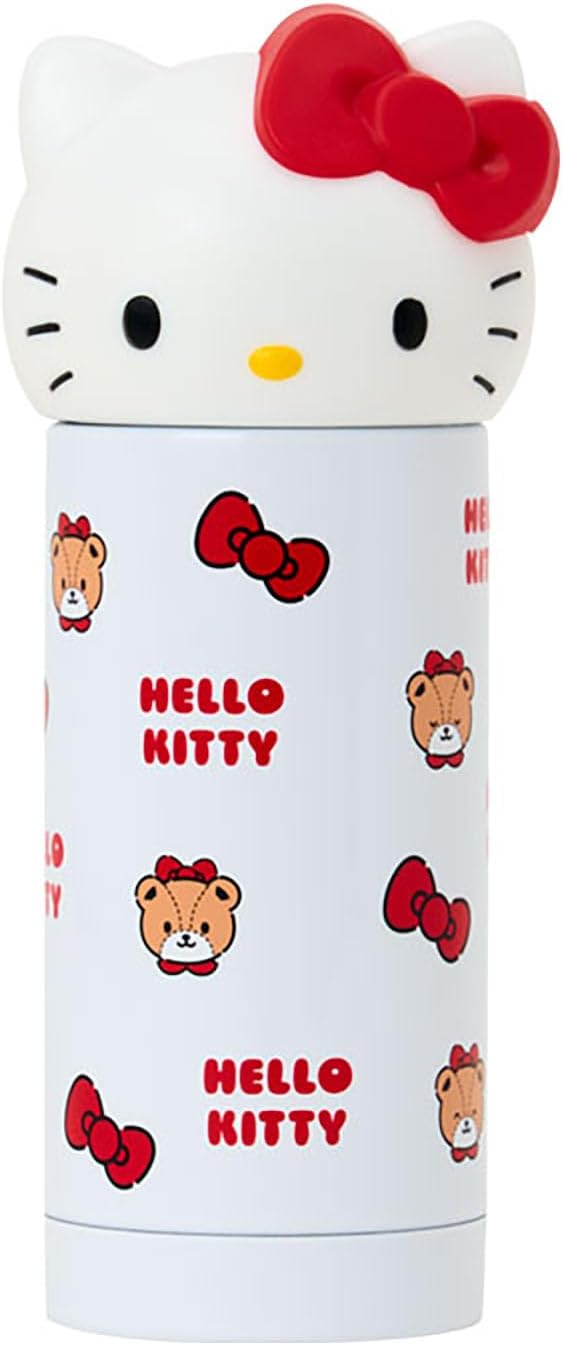 Sanrio 617407 Hello Kitty Face Shaped Stainless Steel Mug Bottle