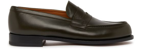 JM WESTON モカシン 180 ボックスカーフ レザー製ローファー - Image 1