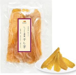 Yuwushen Premium Dried Potatoes 3.5 oz (14 °C) or Higher in Sugar Content 3.5 oz (100 g), Made in Ibaraki Prefecture, Akiharuka, Made in Japan, Additive-free, Moist and Neat, Elegant Sweetness