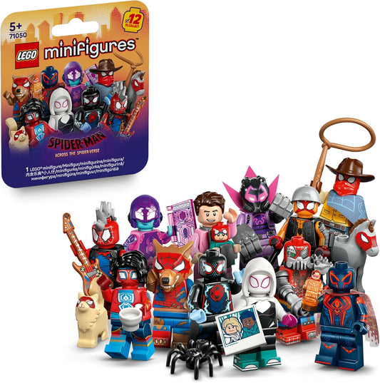 LEGO Minifigure, LEGO(R) Minifigure, Spider-Man: Across the Spider-Verse, Toy, Birthday, Present, Blocks, Education, Boys, Girls, Children, 5, 6, 7, 8 Years, Goods, Marvel Goods, Figure 71050