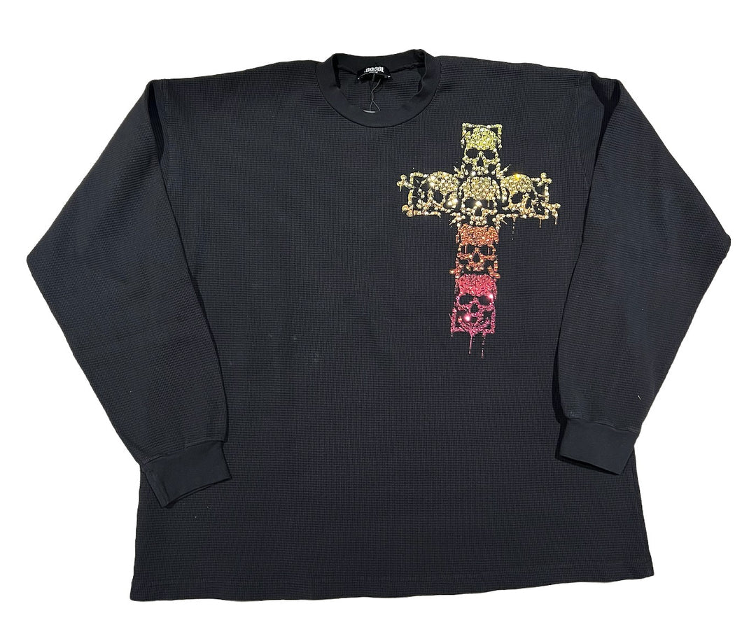 BOSSI 'HEAT GRADIENT' BLACK THERMAL LONGSLEEVE