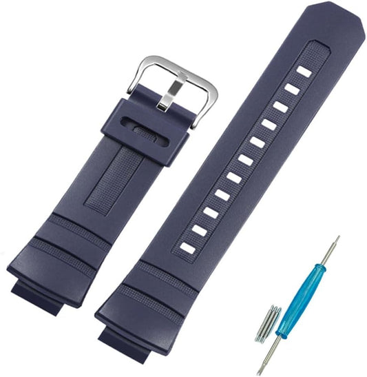 [Zealbeaty] Resin Watch Strap for AW-591/590/5230 AWG-M100/101 G-SHOCK Bracelet