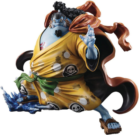 MegaHouse - One Piece - SA-Maximum Sea Knight Jimbe [Super Limited Edition] Pirate Portrait Collectible Statue