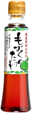 Okinawa Souvenir Shikwasa Flavor Made in Okinawa Prefecture, Japanese Mozuku Sauce, 6.8 fl oz (200 ml)
