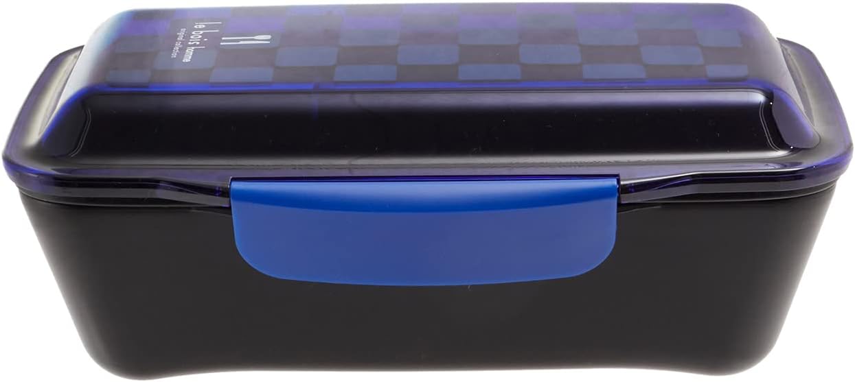 le bois homme Ruboa OM Dome Lunch Box 33.8 fl oz (1000 ml) Bento Box lbh679 Blue