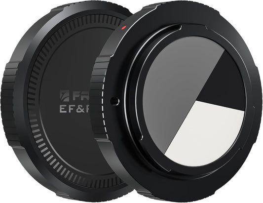 Freewell White Balance Lens Cap for Canon EF & RF Mounts - Precise Color Calibration