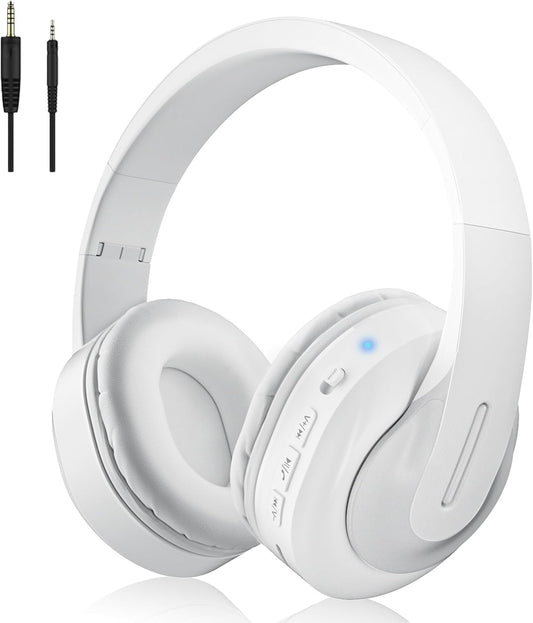 Wireless Bluetooth Headphones, Wired Wireless Headphones, Dual Use, Bluetooth 5.3, Low Latency, HIFI High Sound Quality, Up to 42 Hours of Continuous Playback, Over-Ear, Stereo Headphones, Connect 2