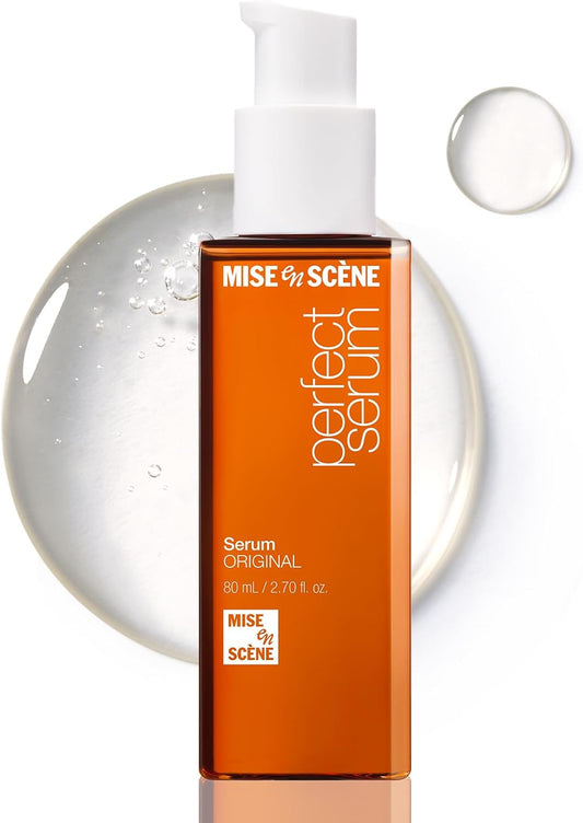 Mise en Scène Official Perfect Serum Original Hair Oil, 2.7 oz (80 mL), Korean Cosmetics, Hair Essence, , Hair Styling Product