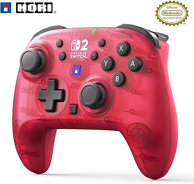 ワイヤレスホリパッド TURBO for Nintendo Switch™ 2 ルビーマゼンタ【Switch2・Switch両対応】