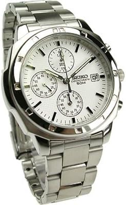 Seiko SND187P1 (SND187P) Chronograph Quartz Men's Watch Overseas Model [Watch] Re-import Product, Bracelet Type