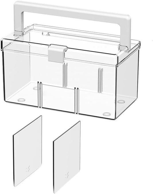 TOMMYFIELD Card Box, Storage Box, Trading Card Deck Case, Lid Included, Business Card Box (Case)
