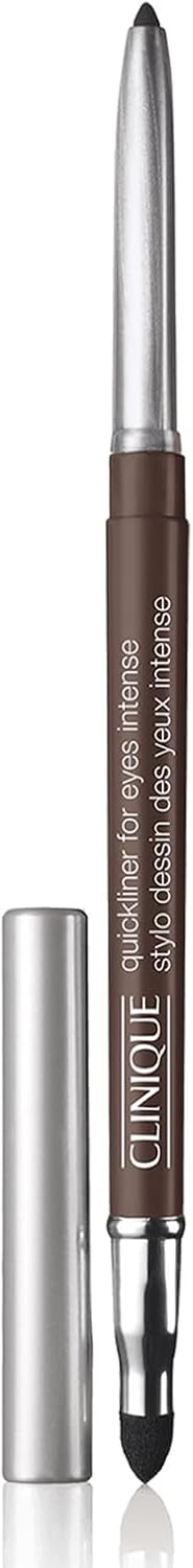 Clinique Quick Liner for Eye Intense 03 Intense Chocolate, 0.01 oz (0.3 g), Pencil Eyeliner, Gift, Cosmetic, Eye Makeup, Present, Depakos