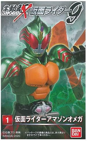 SHODO-X Kamen Rider 9 [1. Kamen Rider Omega] (Single Item)