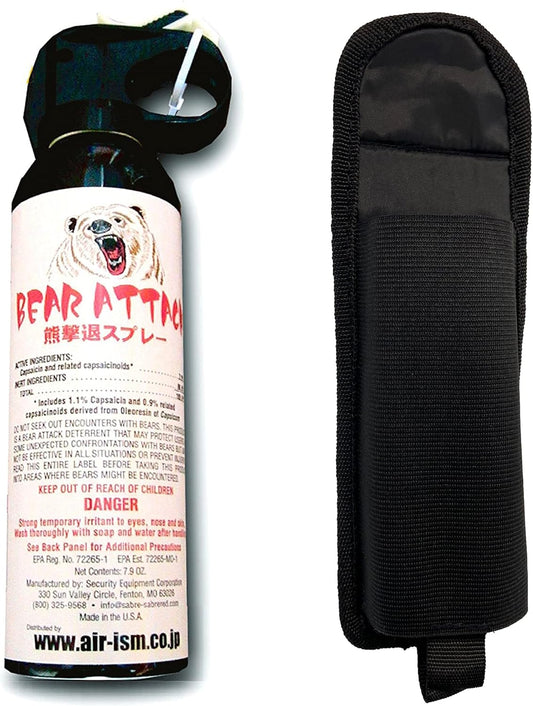 RANGS Japan Bear Repellent Spray with Holder Case