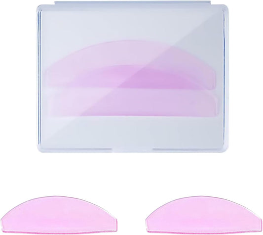 Eyelash Lift Silicone Pads Special Eyelash Softening Pads 1 Pair Set Perfect for Eyelash Lifting Lash Shield Tubular Rod Specialized Flexible Pads Reusable Design Lash Lift Pads Adhesive Soft