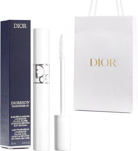 DIOR Dior Show Maximizer 4D, 0.3 fl oz (10 ml), Serum Mascara Base, Cosmetics, Birthday, Gift, Shopper Included
