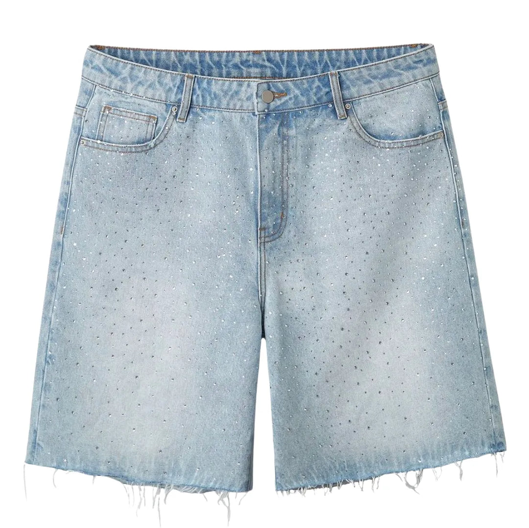 HAPPY MEMORIES DON'T DIE HMDD 'BILLIE JEAN' DENIM SHORTS