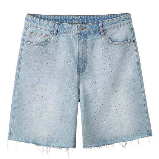 HAPPY MEMORIES DON'T DIE HMDD 'BILLIE JEAN' DENIM SHORTS