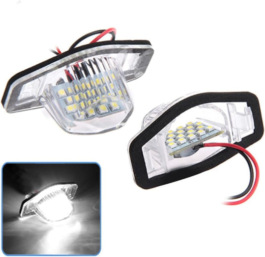 Car LED License Lamp 36 LED White License Plate Light Genuine Replacement Light Exterior Rear Custom Parts License Plate Light for Honda