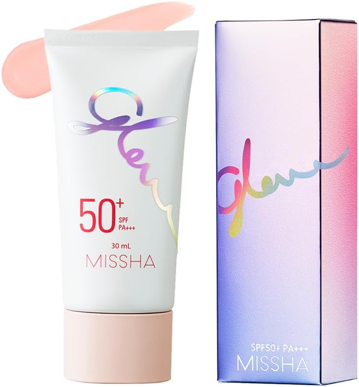MISSHA SPF50+ PA+++ Makeup Base Glow UV Tone Up Primer 1.1 fl oz (30 ml)