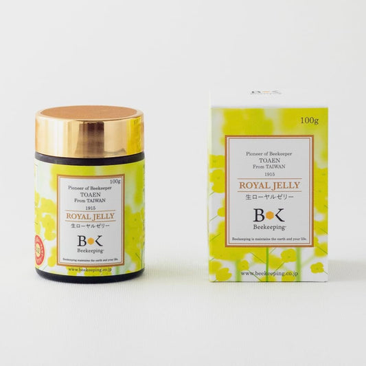 Taiwan Royal Jelly containing 3.5 oz (100 g) (approx. 1 month supply) x 2 bottles of raw milk. Certified by the Royal Jelly Association. Nutrition, Descentic Acid, Vitamins, Amino Acids, Minerals, Health Maintenance, Health Food