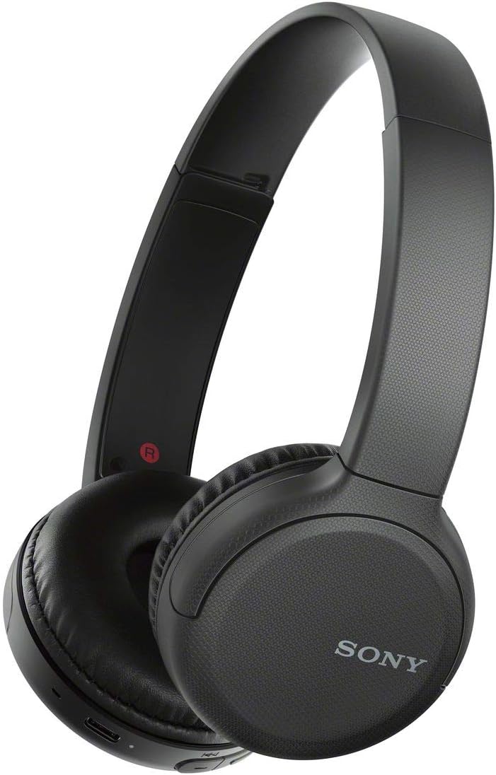 Sony WH-CH510 Wireless Headphones WH-CH510 / Bluetooth / AAC Compatible / Up to 35 Hours Continuous Playback 2019 Model / Microphone Included / Black WH-CH510 B