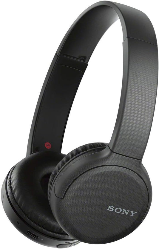 Sony WH-CH510 Wireless Headphones WH-CH510 / Bluetooth / AAC Compatible / Up to 35 Hours Continuous Playback 2019 Model / Microphone Included / Black WH-CH510 B