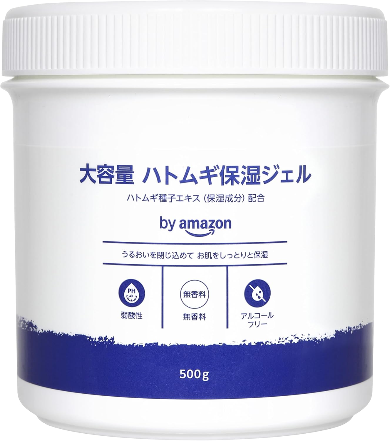 by Large Capacity Pearl Barley Moisturizing Gel, 17.6 oz (500 g), Made in Japan
