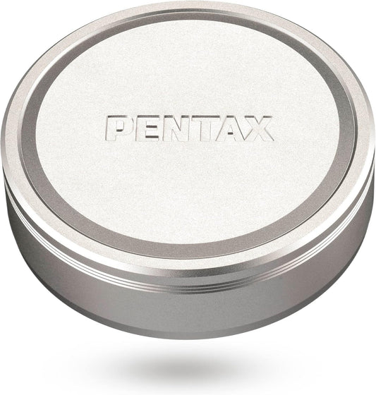 Pentax 38445 O-LW74A Lens Cap, Silver Aluminum Lens Cap, HD PENTAX-D FA, 0.8 inch (21 mm) F2.4ED Limited DC WR Silver, High Quality Metal Lens Cap, Silver, Lens Protective Cap