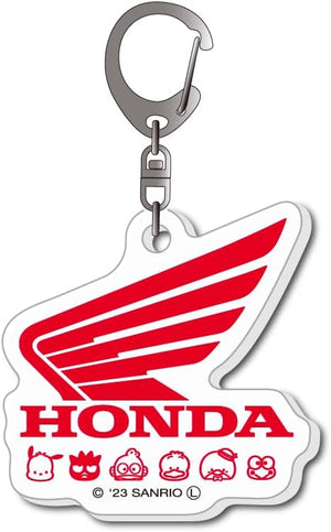 Hadanbui x Super Cub Acrylic Keychain Logo Character Sanrio Super Cub Honda Cute Collaboration Brand gs Official Goods LCK061