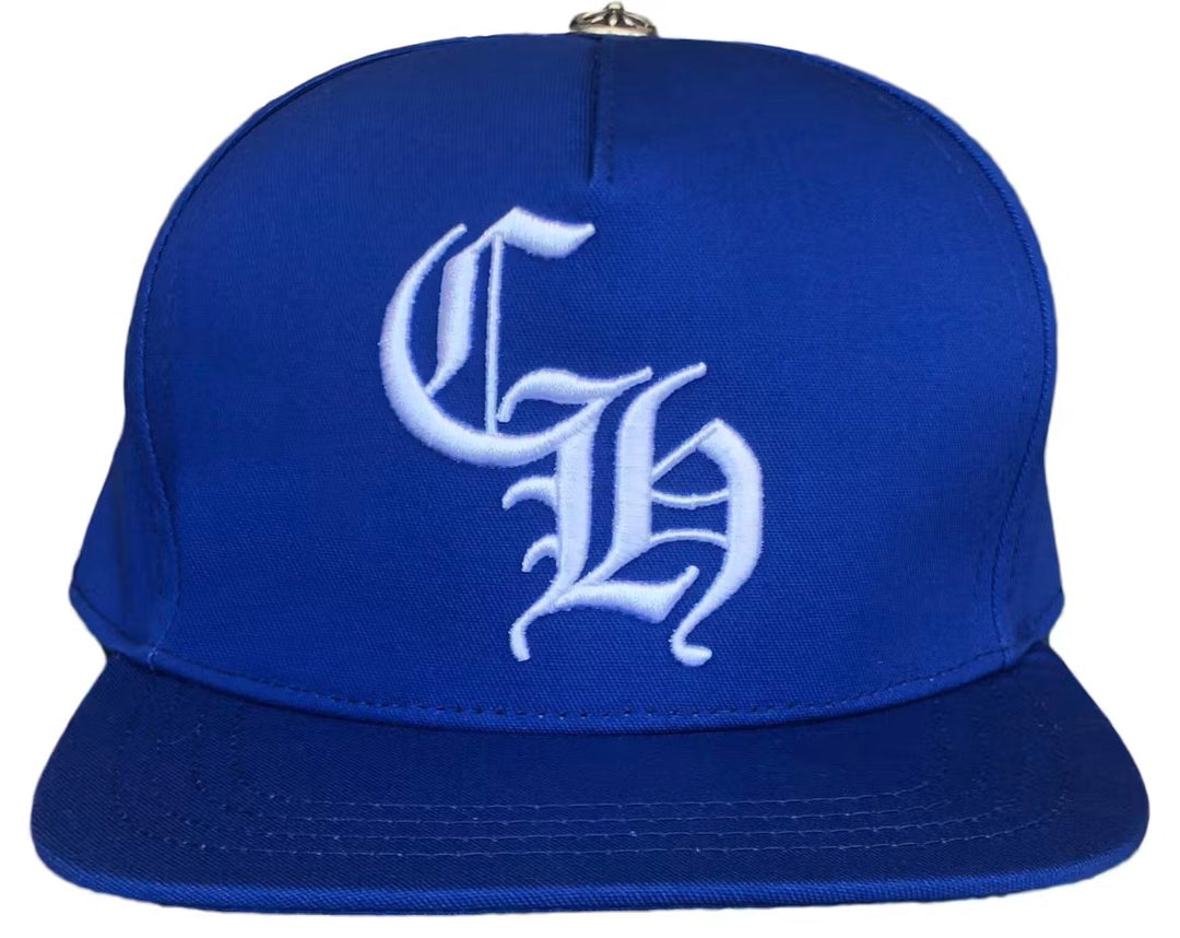 CHROME HEARTS 'BLUE/WHITE' 6 PANEL BASEBALL HAT