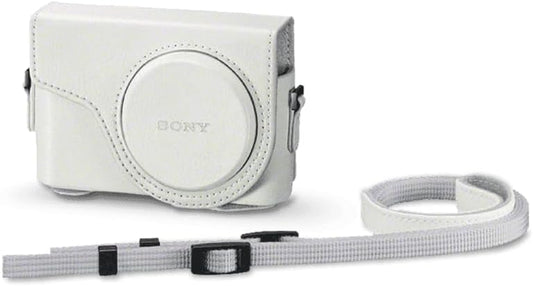 SONY デジタルカメラケース ジャケットケース Cyber-shot DSC-WX350/WX300用 ホワイト LCJ-WD/W