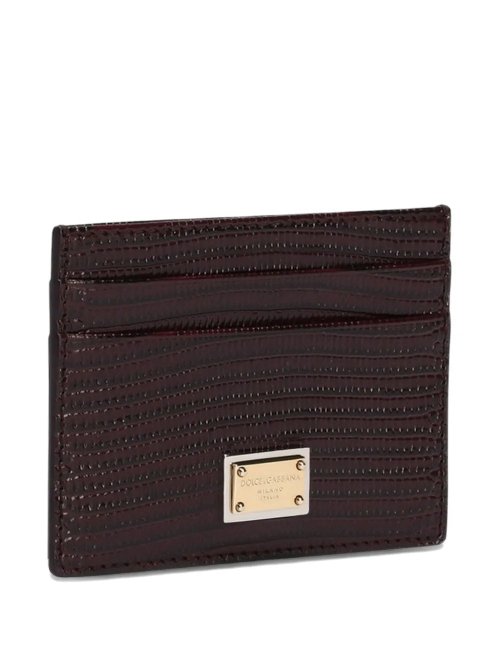 Dolce  Gabbana ロゴプラーク付きのドルチェ＆ガッバーナカードホルダー - Image 1