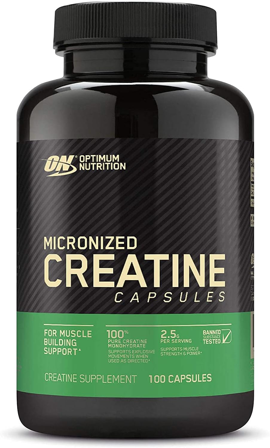 オプティマムニュートリション(Optimum Nutrition) クレアチン2500 キャップス 100カプセル 25グラム (x 100) [並行輸入品]