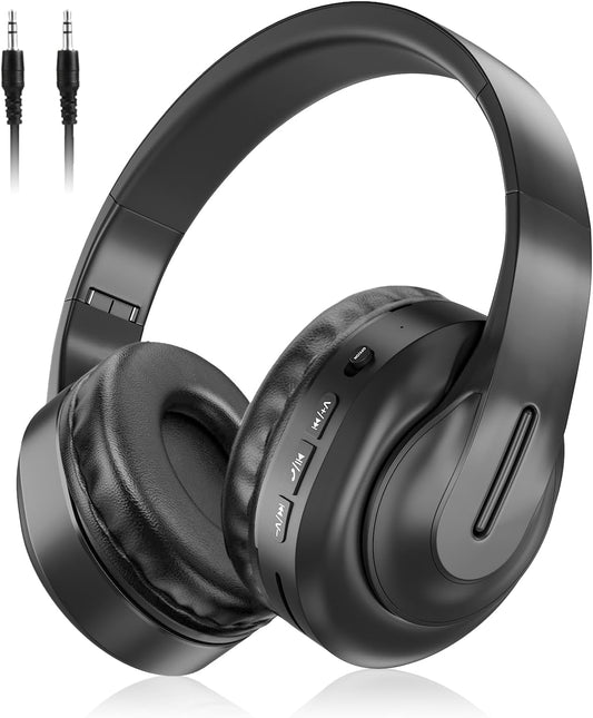 ヘッドホン Bluetooth ワイヤレスヘッドホン 有線 無線 両用 Bluetooth5.3 低遅延 HIFI高音质 ヘッドフォン 最大42時間連続再生 オーバーイヤー ステレオ 密閉型 音漏れ防止 折り畳み可能 Type-C 急速充電 男女兼用 大きさ調整可 軽量 テレワーク/音楽/映画 日本語取説