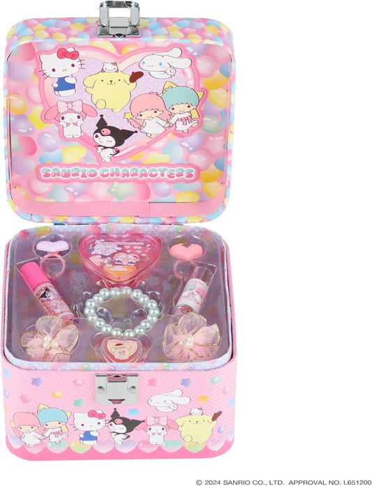 Race 240707 Sanrio Characters Sweet Makeup Box, 6 Years and Up, Cosmetic Accessories