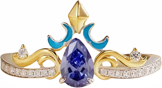 Sizuuenn Haragami Nouvillette Ring, Cosplay, Accessories, Anime, Accessories, School Festivals, Cultural Festivals, Festivals, Halloween, Events, Props for Photography, Commemorative, Present, Women's