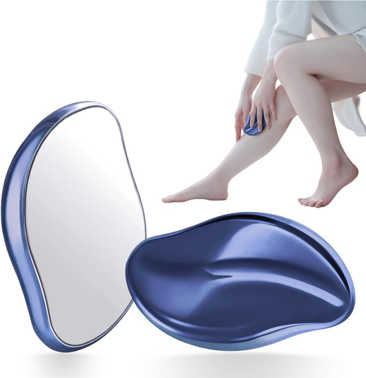 (2026 Industry Masterpiece) Hair Removal Device, Painless, Easy to Scrape Hair Removal, Nano Glass Technology, Supports Exfoliating Care, Physical Hair Removal, Unisex, Small, Lightweight, Compact
