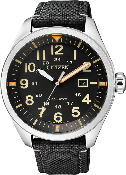 Citizen Eco-Drive AW5000-24E Men's Wristwatch, Classic