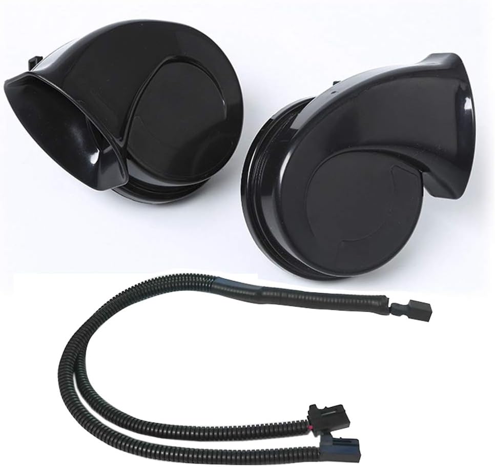 Car Horn, Toyota Universal Fit, 12 V, Lexus Genuine Sound, Treble/Bass, Set of 2, Diverter Harness