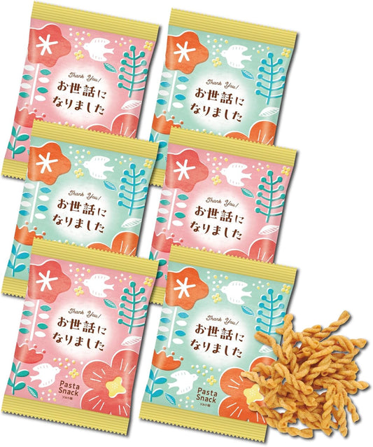 Sanshu Sohonpo Retirement Sweets, Individual Packaging, Assortment, Pasta Snacks, 6 Bags
