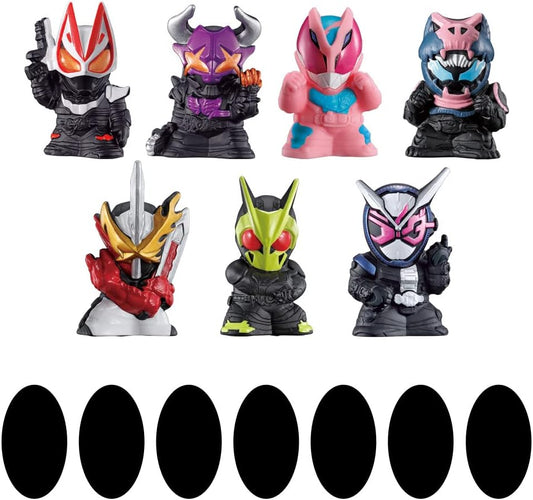 Kamen Rider Kids Gets & Revise Large Assembly! (Set of 24), Candy Toy, Lamune Candy (Kamen Rider Series)