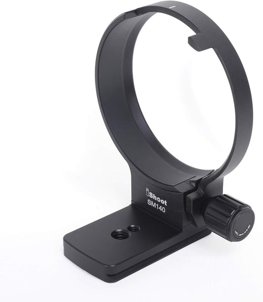iShoot Ring Tripod Mount Ring, Specifically Designed for Sigma Sigma 100-400mm F5-6.3 DG OS HSM Contemporary Lens of Canon Mount, Bottom Quick Release Plate, Fits ARCA-SWISS Type Head / Ball Head